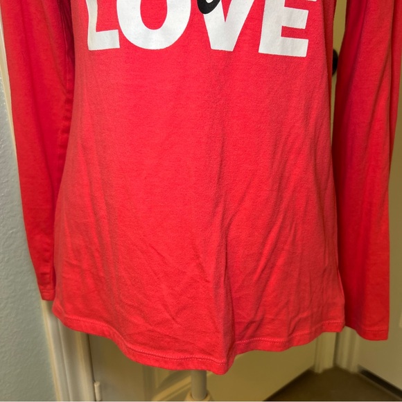 Energie Vibrant Red‎ Long Sleeve Tee Women’s Size Large - Picture 7 of 14